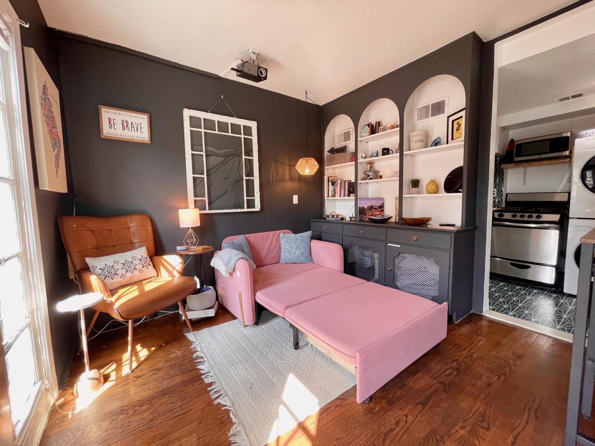 Вилла Capitol Hill Carriage House Вашингтон Экстерьер фото